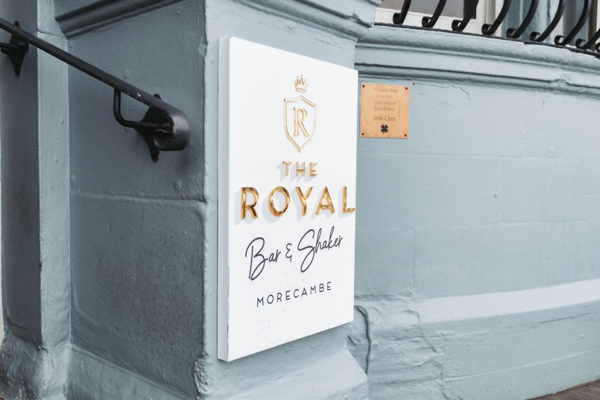 The Royal Bar & Shaker Hotell Morecambe Exteriör bild